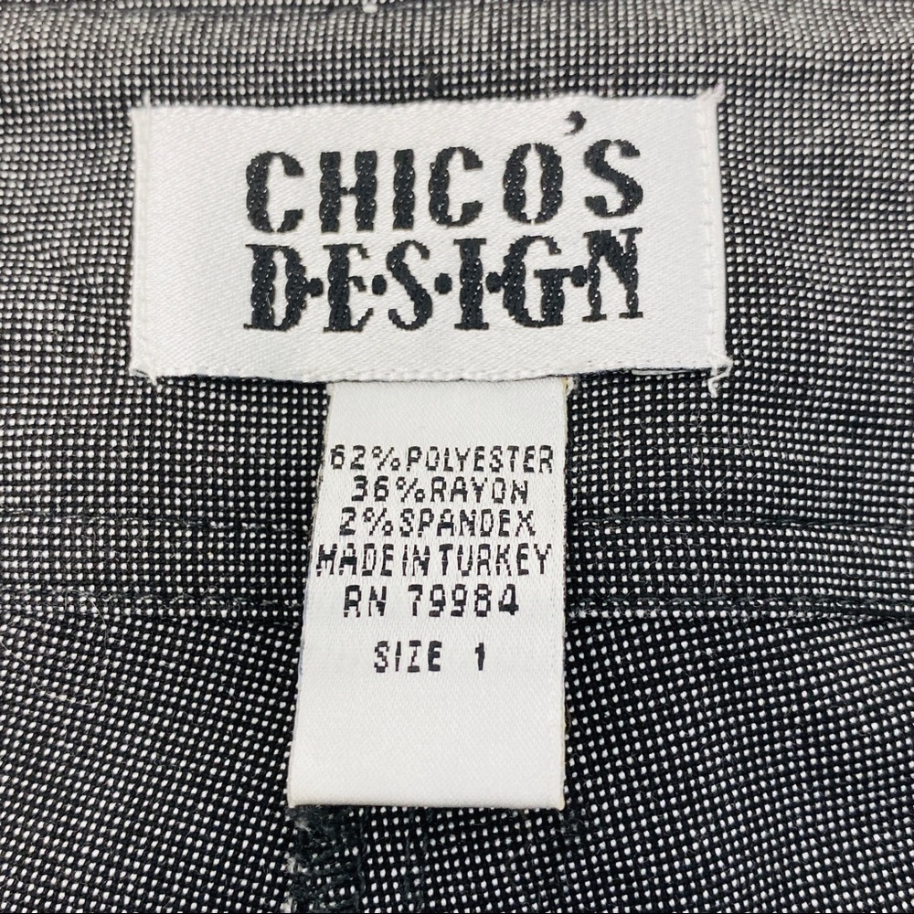 Chico’s Design Straight Leg Dress Trousers 8 Med - Picture 4 of 8